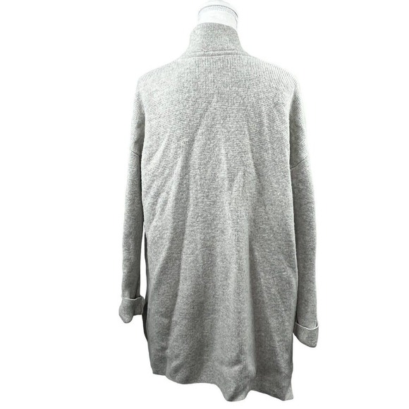 Madewell Spencer Sweater Coat Cardigan Size XS Gray Merino Wool - Picture 7 of 9